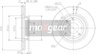 DISC FRANA MAXGEAR 19-2376MAX - Compatibil cu HYUNDAI, HYUNDAI (BEIJING), KIA, KIA (DYK)