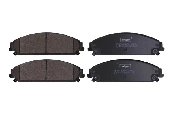 SET PLACUTE FRANA MAXGEAR 19-2890 - Compatibil cu CHRYSLER, DODGE, LANCIA