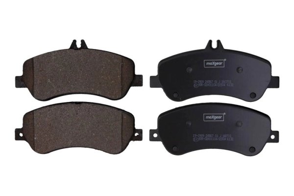 SET PLACUTE FRANA MAXGEAR 19-2909 - Compatibil cu MERCEDES-BENZ