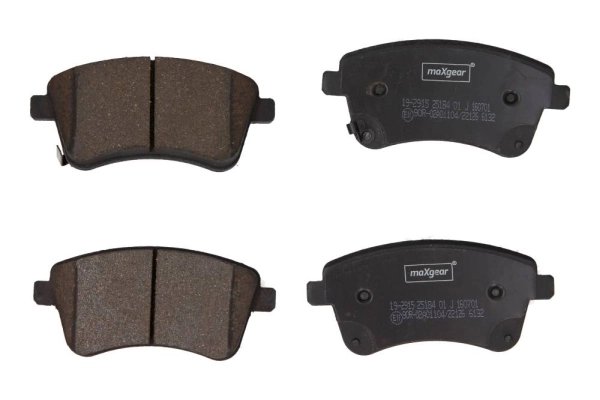 Set placute frana Maxgear 19-2915