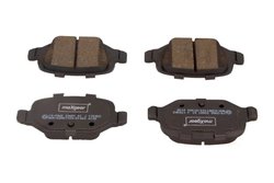 Set placute frana Maxgear 19-2960