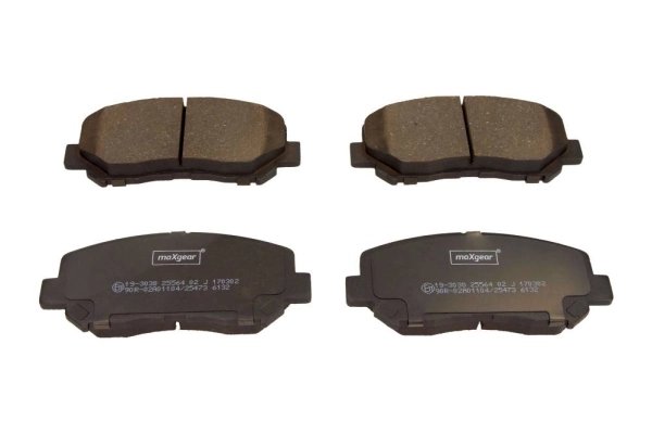 Set placute frana Maxgear 19-3038