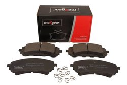 SET PLACUTE FRANA MAXGEAR 19-3383 - Compatibil cu CITROEN, FIAT, OPEL, PEUGEOT, TOYOTA, VAUXHALL