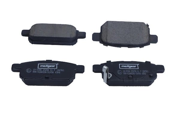SET PLACUTE FRANA MAXGEAR 19-3396 - Compatibil cu SUZUKI