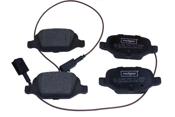 Set placute frana Maxgear 19-3660