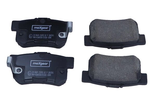 SET PLACUTE FRANA MAXGEAR 19-3669 - Compatibil cu ACURA, GREAT WALL, HONDA