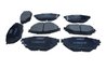 Set placute frana Maxgear 19-3908