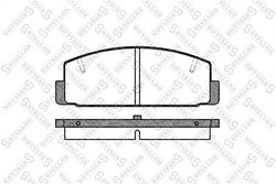SET PLACUTE FRANA STELLOX 190 020-SX - Compatibil cu BESTURN (FAW), HAIMA (FAW), MAZDA