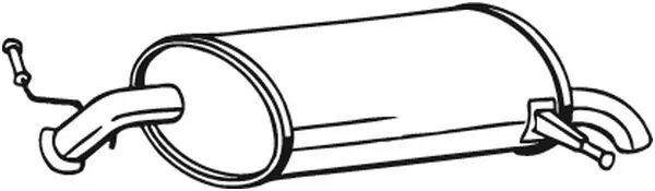 TOBA ESAPAMENT FINALA BOSAL 190-043 - Compatibil cu PEUGEOT