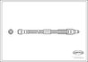FURTUN FRANA CORTECO 19034260 - Compatibil cu MERCEDES-BENZ
