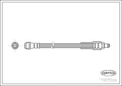 FURTUN FRANA CORTECO 19035288 - Compatibil cu MERCEDES-BENZ