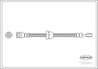 FURTUN FRANA CORTECO 19035872 - Compatibil cu CHEVROLET, DAEWOO