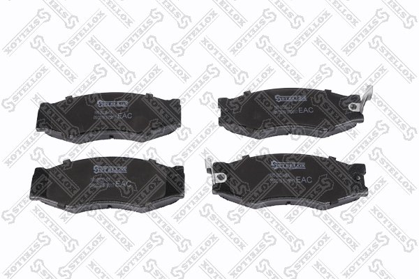 SET PLACUTE FRANA STELLOX 195 002B-SX - Compatibil cu INFINITI, LDV, NISSAN