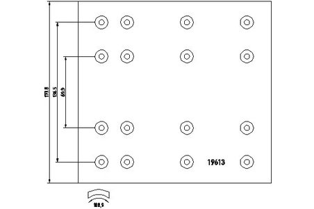 SET GARNITURI DE FRICTIUNE FRANA TAMBUR TEXTAR 1961313 - Piesa auto compatibila cu mai multe marci