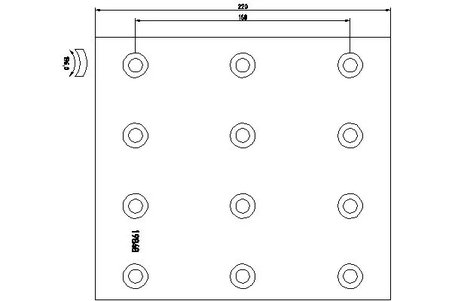 Set garnituri de frictiune frana tambur Textar 1969906