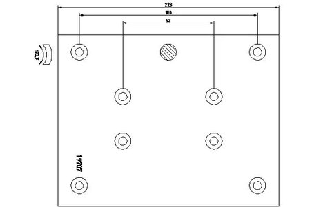 Set garnituri de frictiune frana tambur Textar 1970714