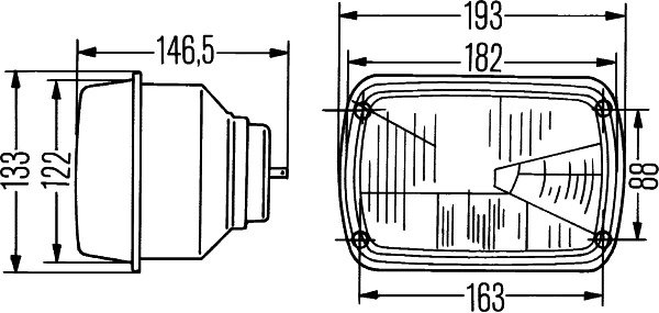 Far HELLA 1AD 003 305-001