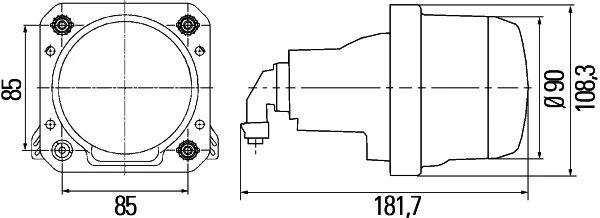Far HELLA 1BL 009 999-041