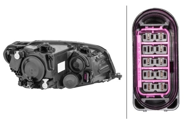 FAR HELLA 1ED 012 286-011 - Compatibil cu DACIA, VW