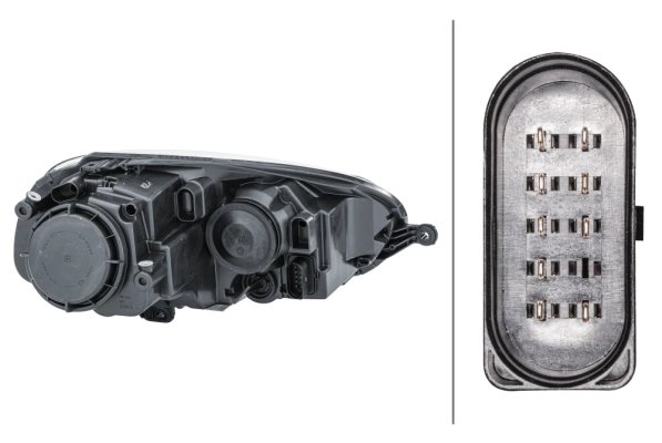 FAR HELLA 1EG 247 007-611 - Compatibil cu VW
