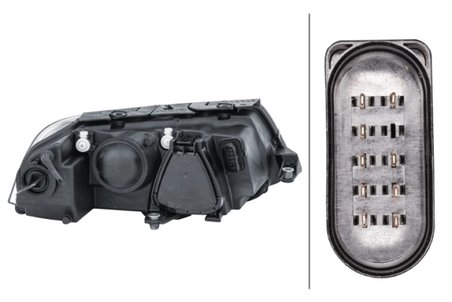 FAR HELLA 1EL 008 350-011 - Compatibil cu VW