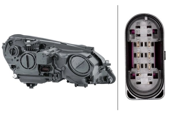 FAR HELLA 1EL 010 800-011 - Compatibil cu MERCEDES-BENZ, MERCEDES-BENZ (BBDC)