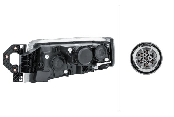 FAR HELLA 1EL 011 899-381 - Compatibil cu RENAULT TRUCKS
