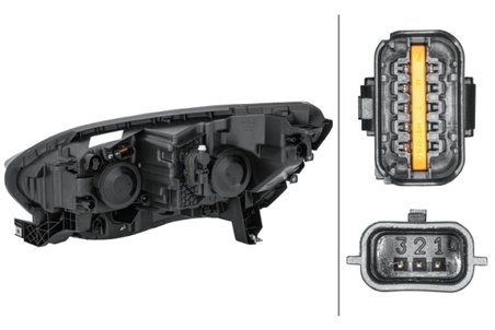 FAR HELLA 1EL 012 293-421 - Compatibil cu RENAULT