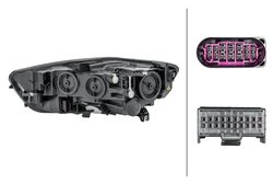 FAR HELLA 1EL 012 976-021 - Compatibil cu AUDI, AUDI (FAW)