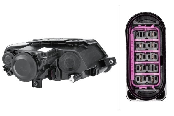 FAR HELLA 1EL 247 014-011 - Compatibil cu VW