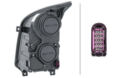 FAR HELLA 1ER 247 017-061 - Compatibil cu VW