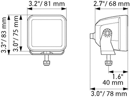 Far faza lunga HELLA 1FA 358 176-821