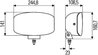 FAR FAZA LUNGA HELLA 1FE 008 773-041 - Piesa auto compatibila cu mai multe marci