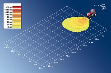 LUMINCA DE LUCRU HELLA 1GA 007 506-081 - Compatibil cu JOHN DEERE