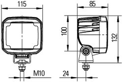 Luminca de lucru HELLA 1GA 995 606-011
