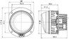 Proiector ceata HELLA 1N0 011 988-051