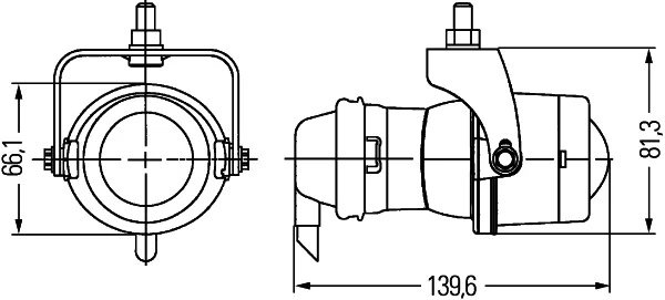 Set faruri ceata HELLA 1NL 008 090-821