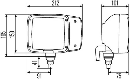 FAR HELLA 1SA 996 120-061 - Compatibil cu JOHN DEERE
