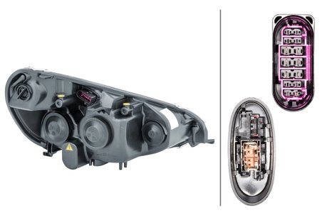 FAR HELLA 1ZS 009 250-791 - Compatibil cu FORD