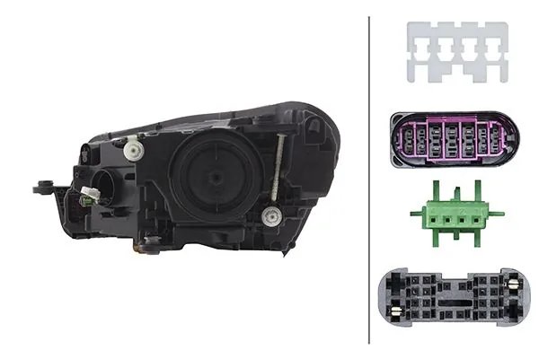 FAR HELLA 1ZS 011 939-461 - Compatibil cu SKODA