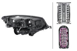 FAR HELLA 1ZX 012 669-391 - Compatibil cu SKODA
