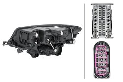 FAR HELLA 1ZX 012 669-401 - Compatibil cu SKODA