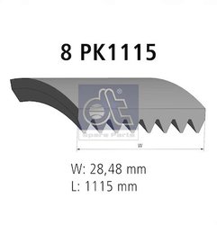 CUREA TRANSMISIE DT SPARE PARTS 2.15367 - Compatibil cu VOLVO