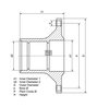 Butuc roata DT Spare Parts 2.65249