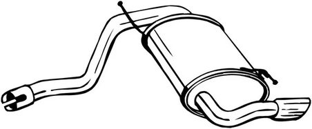 Toba esapament finala Bosal 200-251