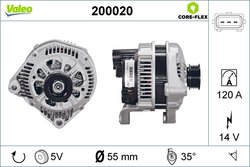 Alternator Valeo 200020