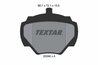 Set placute frana Textar 2034402