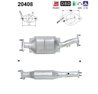 CATALIZATOR AS 20408 - Compatibil cu FORD