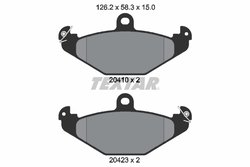 Set placute frana Textar 2041001