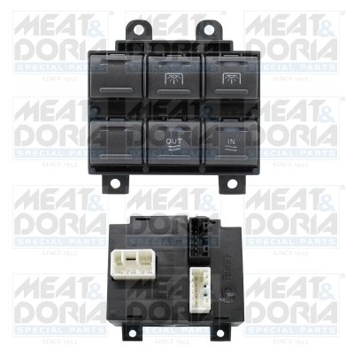 INTRERUPATOR MULTIFUNCTIONAL MEAT & DORIA 206121 - Compatibil cu FIAT